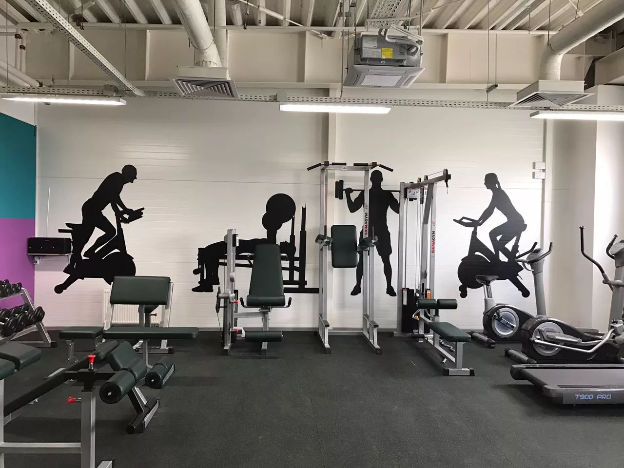 Готовый проект Sigma Gym - тренажерный зал Леруа Мерлен в г. Саратов
